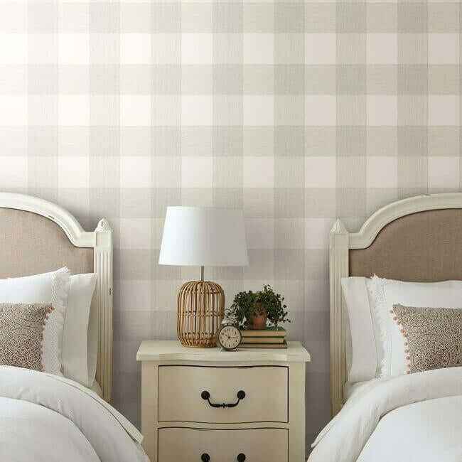 Common Thread Fog Green Wallpaper - York Wallcoverings - ME1524 - York Wallcoverings Wallpaper