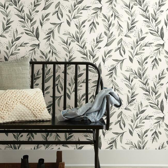 olive-branch-wallpaper-charcoal-york-wallcoverings-me1537