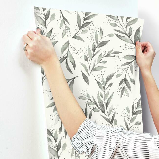 olive-branch-wallpaper-charcoal-york-wallcoverings-me1537