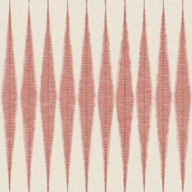 Handloom Pompian Red Wallpaper - York Wallcoverings - ME1542 - York Wallcoverings Wallpaper
