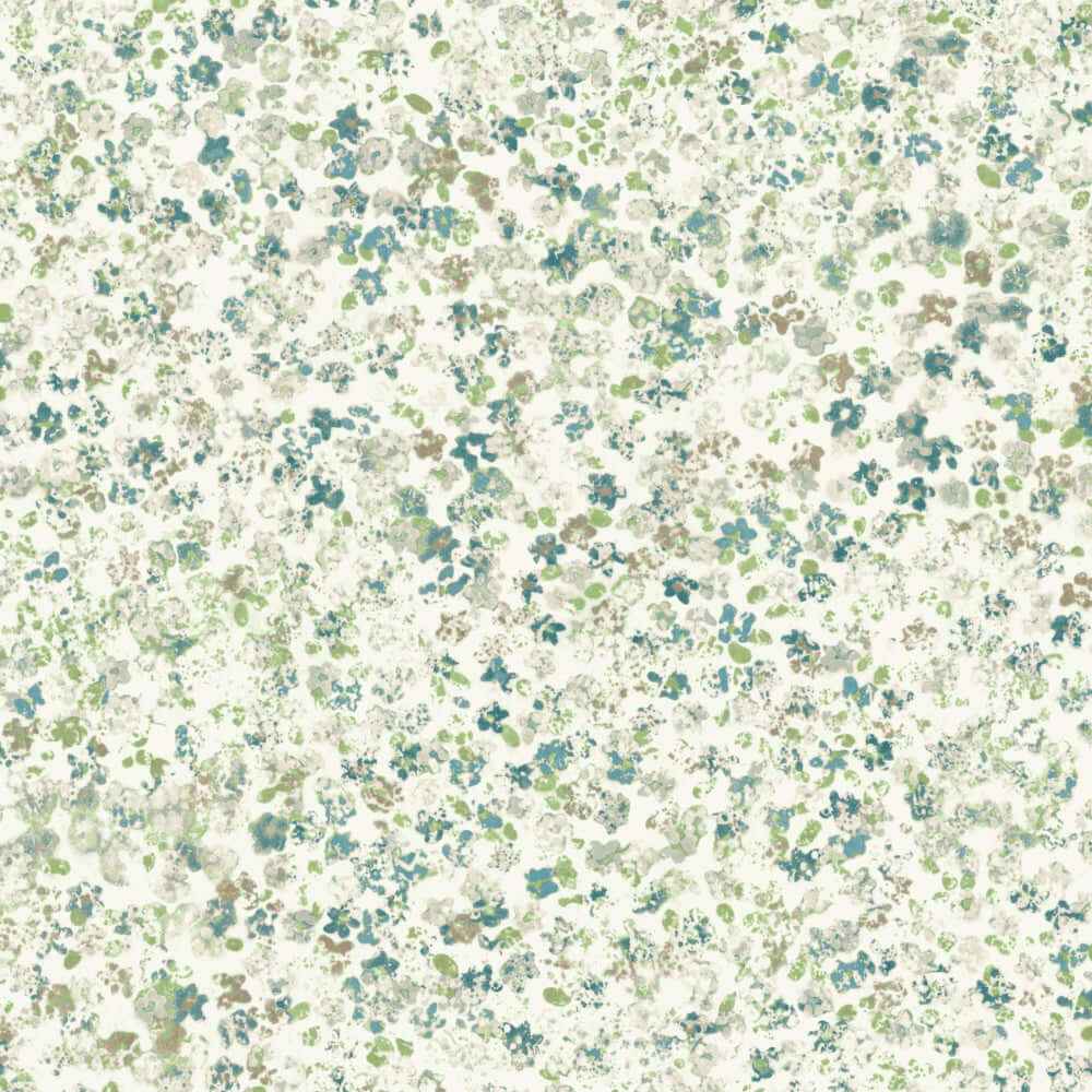 Meadow Green Wallpaper - York Wallcoverings - MK1121