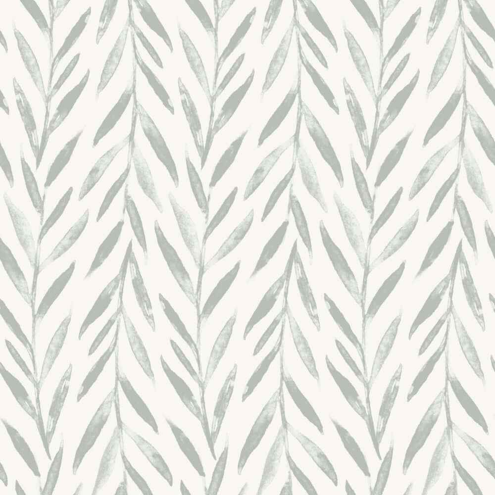 Willow Grey Wallpaper - York Wallcoverings - MK1137