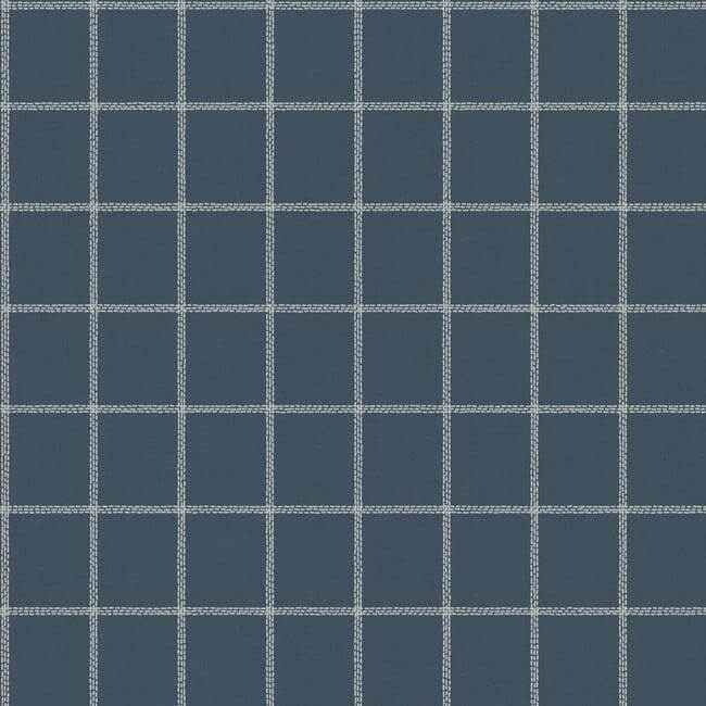 Sunday Best Blue Wallpaper - York Wallcoverings - MK1176