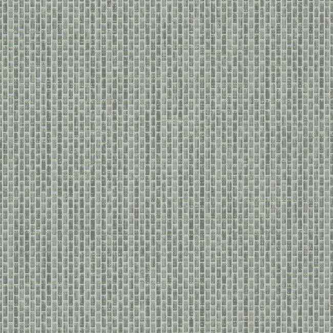 Petite Metro Tile White Wallpaper - York Wallcoverings - TD1047N
