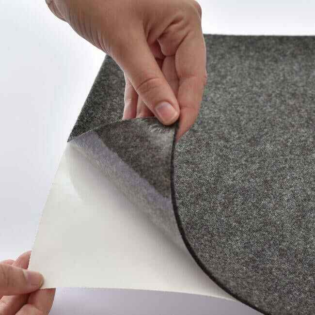Squares Acoustical Peel Stick Tiles Midnight - York Wallcoverings - QWS1005 - York Wallcoverings Wallpaper