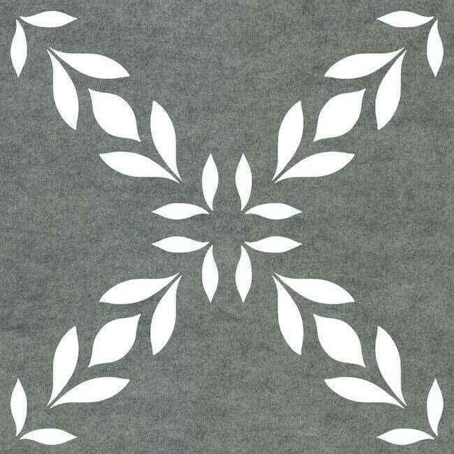 Botanical Trellis Acoustical Peel Stick Tiles Frosty Blue - York Wallcoverings - QWS1022 - York Wallcoverings Wallpaper