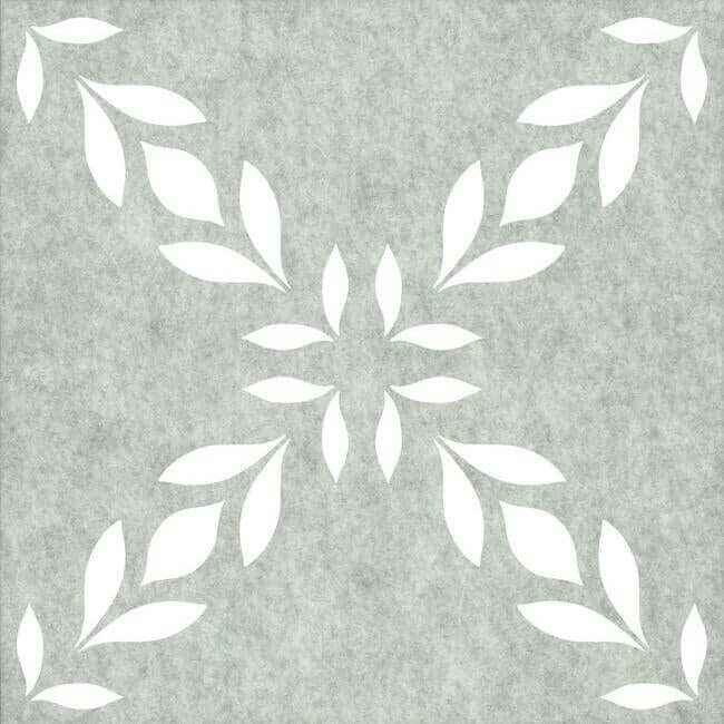 Botanical Trellis Acoustical Peel Stick Tiles Snow - York Wallcoverings - QWS1020 - York Wallcoverings Wallpaper
