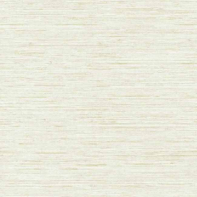Grasscloth White Wallpaper - York Wallcoverings - WB5501