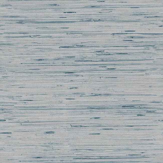 Lustrous Grasscloth Blue & Gold Wallpaper - York Wallcoverings - Y6201603 - York Wallcoverings Wallpaper