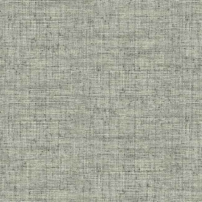 Papyrus Weave Black Wallpaper - York Wallcoverings - CY1559