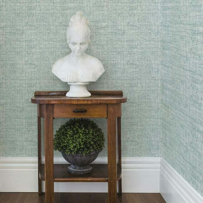 papyrus-weave-blue-wallpaper-york-wallcoverings-cy1560 - York Wallcoverings Wallpaper