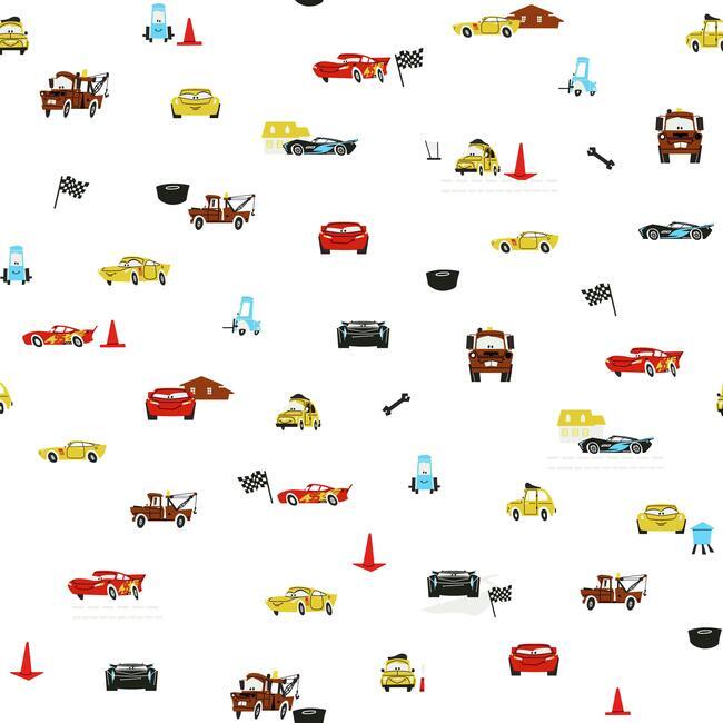 disney-and-pixar-cars-racing-spot-wallpaper-white-york-wallcoverings-di0921