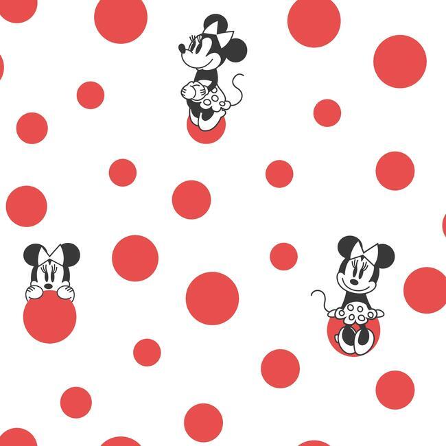 disney-minnie-mouse-dots-wallpaper-red-york-wallcoverings-di1029
