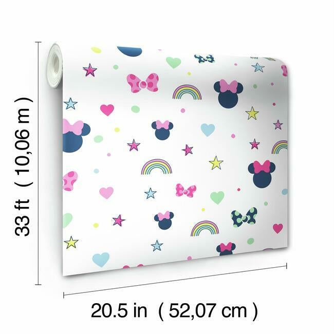 disney-minnie-mouse-rainbow-wallpaper-multi-york-wallcoverings-di0991