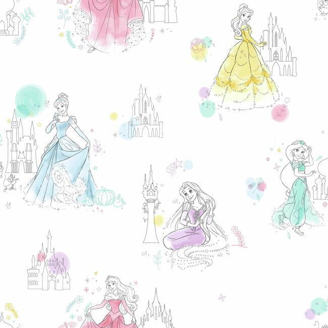 disney-princess-pretty-elegant-wallpaper-white-york-wallcoverings-di0968