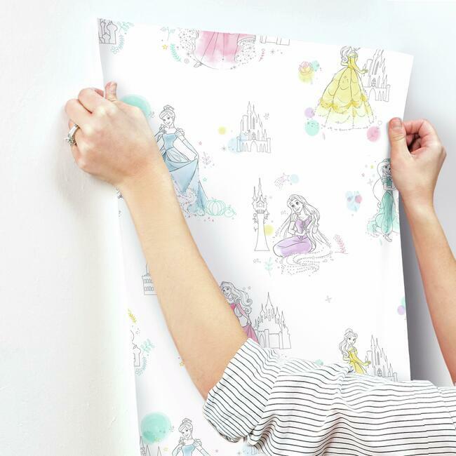disney-princess-pretty-elegant-wallpaper-white-york-wallcoverings-di0968