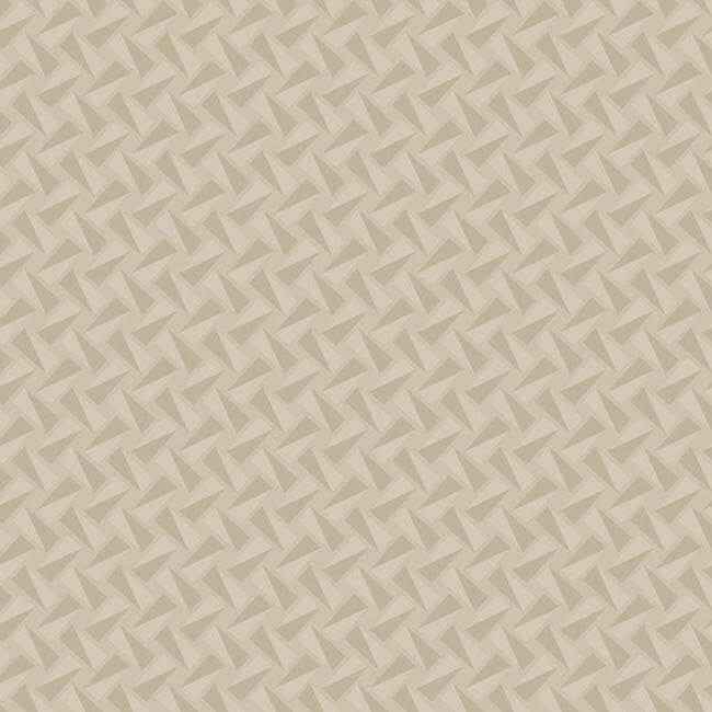 Petite Pivots Sand Wallpaper - York Wallcoverings - GM7572