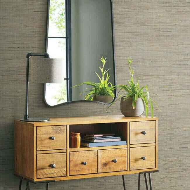Inked Grass Green Wallpaper - York Wallcoverings - VG4414 - York Wallcoverings Wallpaper
