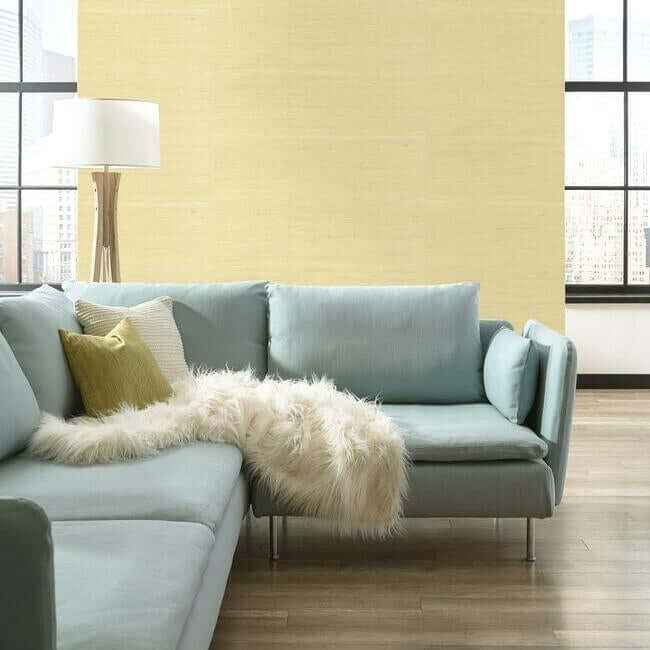 Jute Beige Wallpaper - York Wallcoverings - NZ0799 - York Wallcoverings Wallpaper