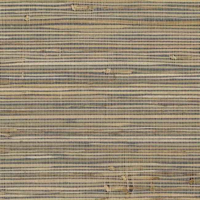 Knotted Grass Brown Wallpaper - York Wallcoverings - VG4436