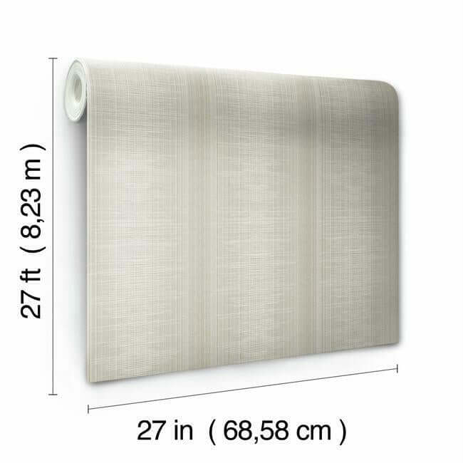 silk-weave-stripe-light-brown-wallpaper-york-wallcoverings-tl1959 - York Wallcoverings Wallpaper