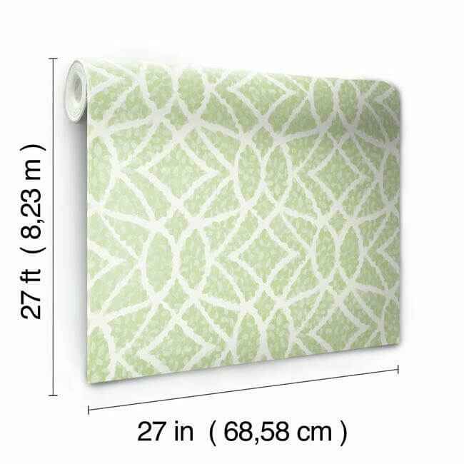 Boxwood Garden Light Green Wallpaper - York Wallcoverings - GR5971 - York Wallcoverings Wallpaper