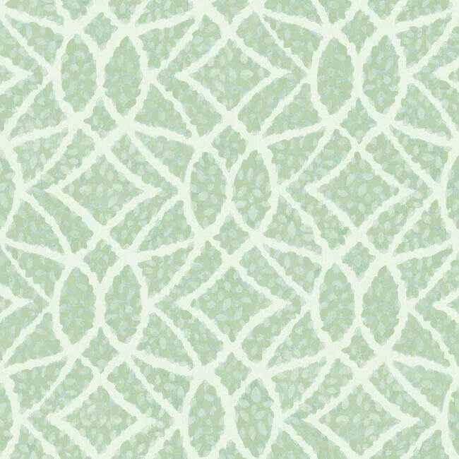 Boxwood Garden Teal Wallpaper - York Wallcoverings - GR5973 - York Wallcoverings Wallpaper
