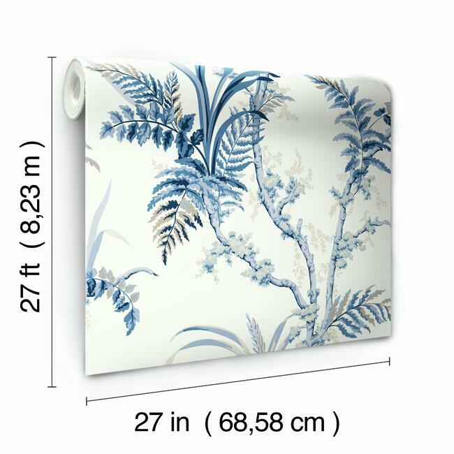 enchanted-fern-wallpaper-blues-york-wallcoverings-gr5994
