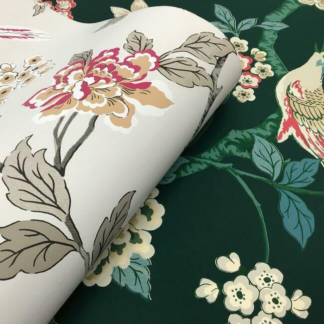 fanciful-wallpaper-dark-green-york-wallcoverings-gr5931