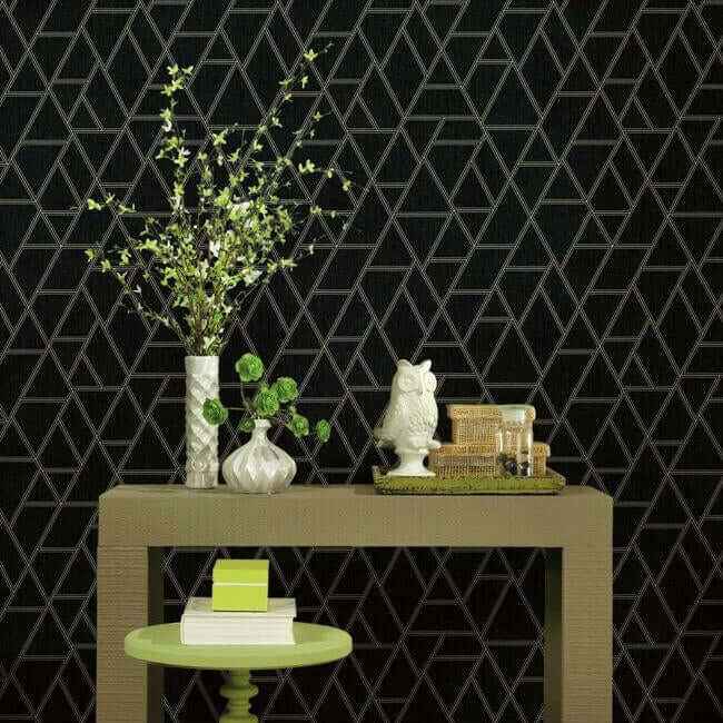Pathways Grey Wallpaper - York Wallcoverings - GR5914 - York Wallcoverings Wallpaper