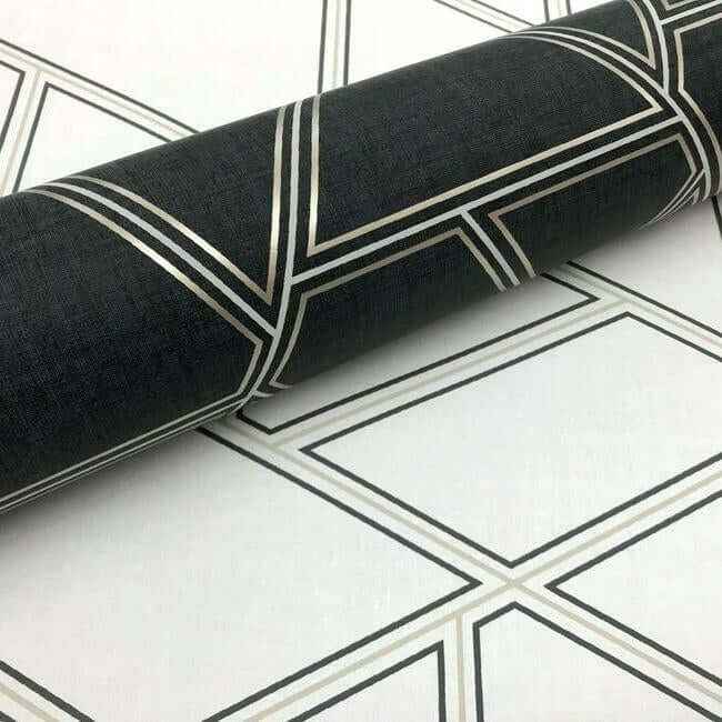 Pathways Wallpaper Whitegrey - York Wallcoverings - GR5915 - York Wallcoverings Wallpaper