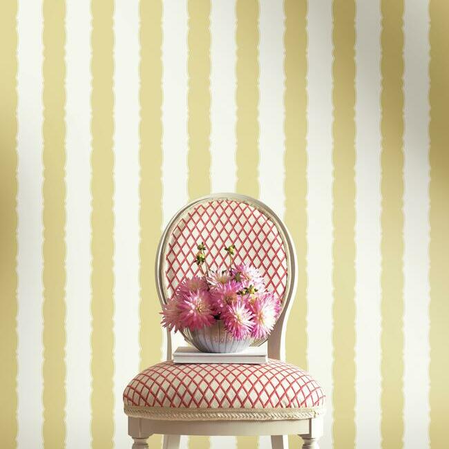 scalloped-stripe-wallpaper-yellow-york-wallcoverings-gr6016