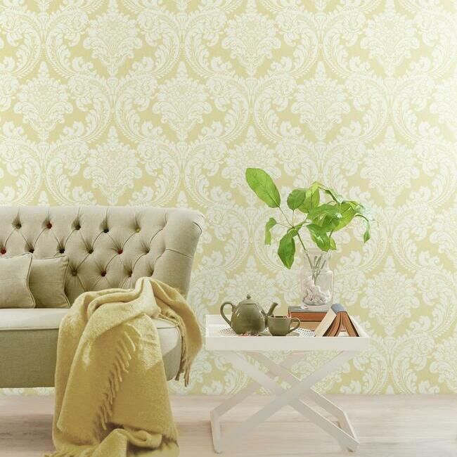 tapestry-damask-wallpaper-yellow-york-wallcoverings-gr6027