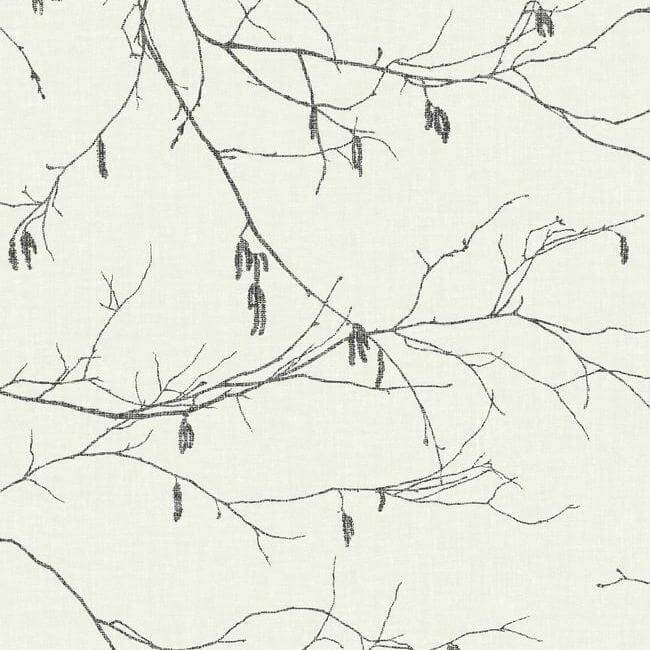 winter-branches-white-wallpaper-york-wallcoverings-nr1524 - York Wallcoverings Wallpaper