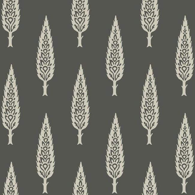 juniper-tree-wallpaper-black-taupe-york-wallcoverings-ss2607