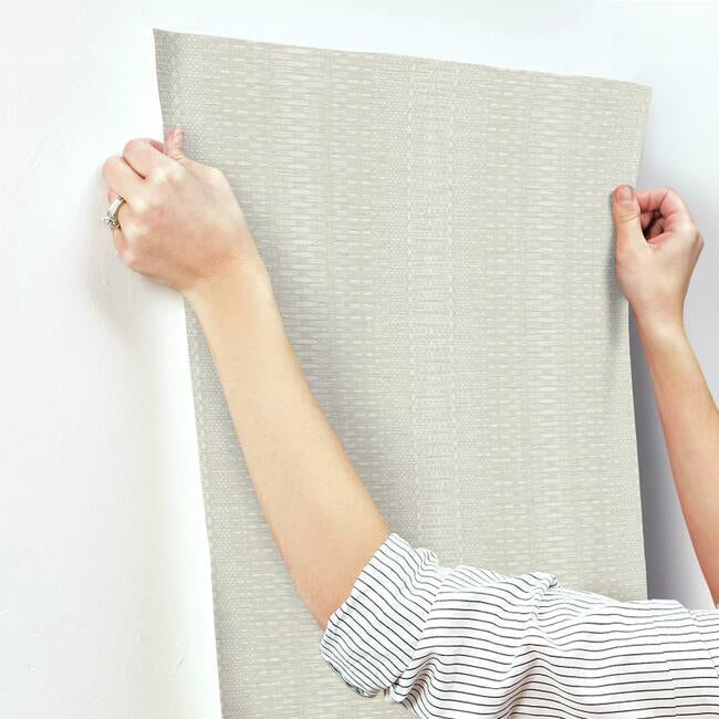 market-stripe-wallpaper-caramel-york-wallcoverings-fh4010 - York Wallcoverings Wallpaper
