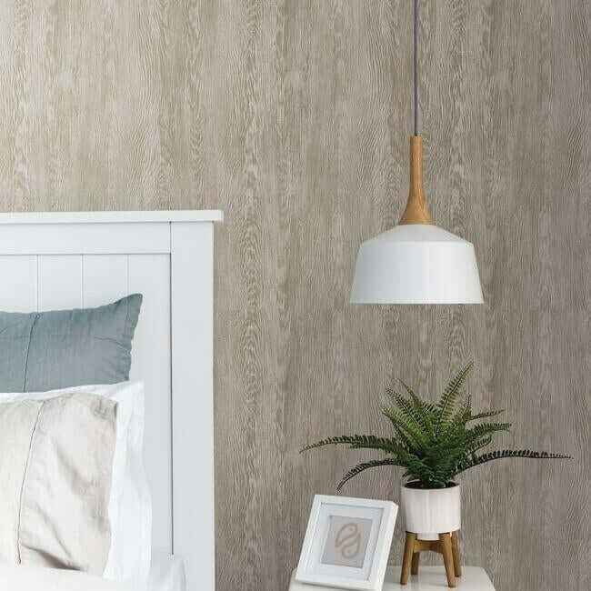 Quarter Sawn Wood Brown Wallpaper - York Wallcoverings - FH4054 - York Wallcoverings Wallpaper