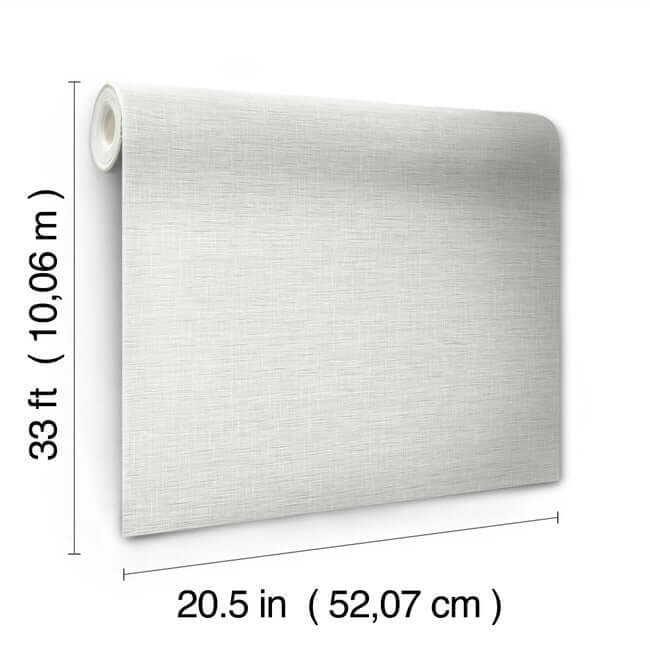 silk-linen-weave-grey-wallpaper-york-wallcoverings-fh4060 - York Wallcoverings Wallpaper
