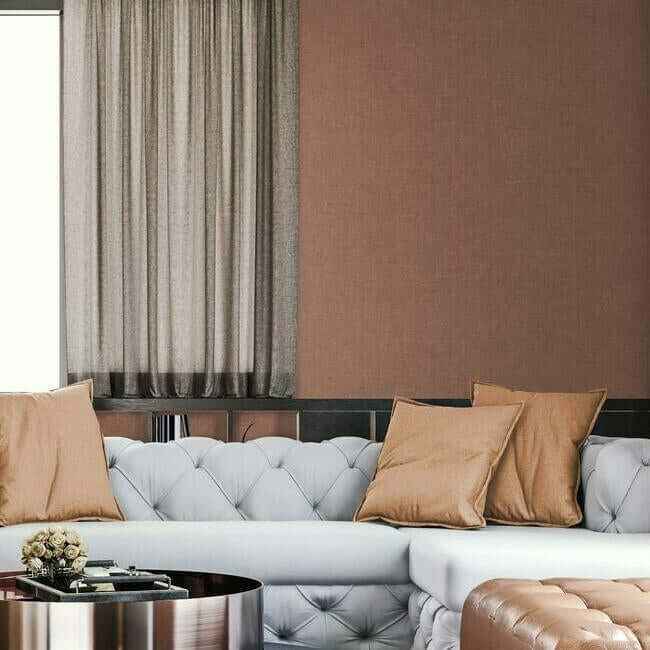 Gunny Sack Texture Rust Wallpaper - York Wallcoverings - 5979 - York Wallcoverings Wallpaper