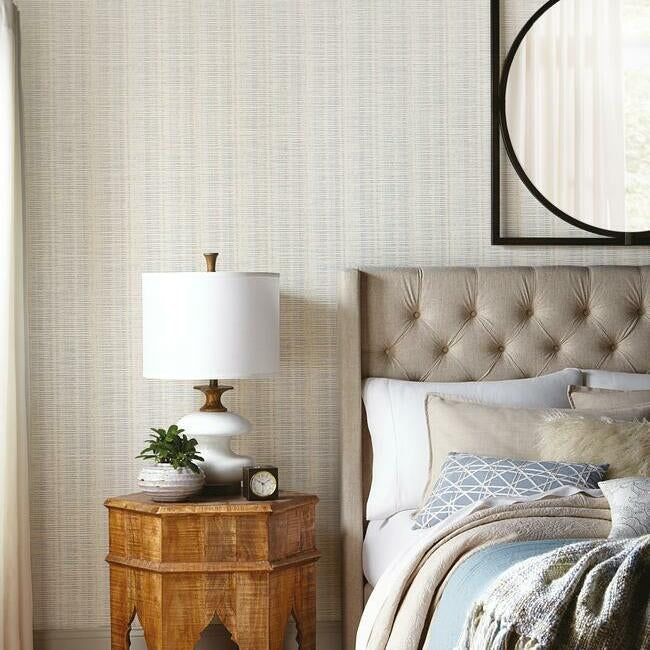 broken-boucle-stripe-wallpaper-putty-blue-mix-york-wallcoverings-sr1517