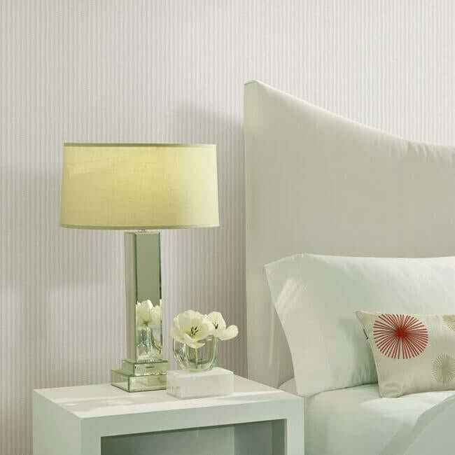 Shodo Stripe Cream Wallpaper - York Wallcoverings - SR1508 - York Wallcoverings Wallpaper