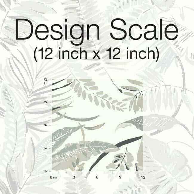 Tropical Toss White Wallpaper - York Wallcoverings - TC2622 - York Wallcoverings Wallpaper