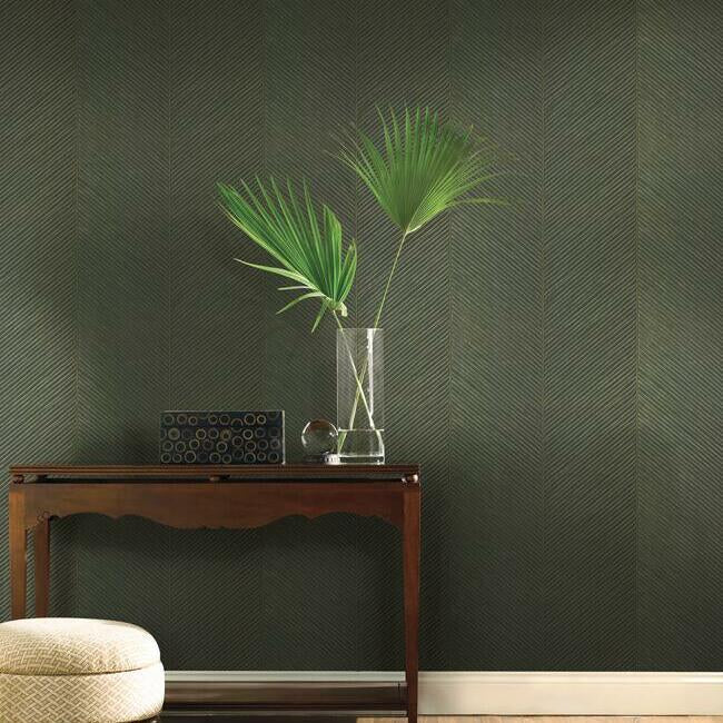 palm-chevron-wallpaper-green-gold-york-wallcoverings-tc2693