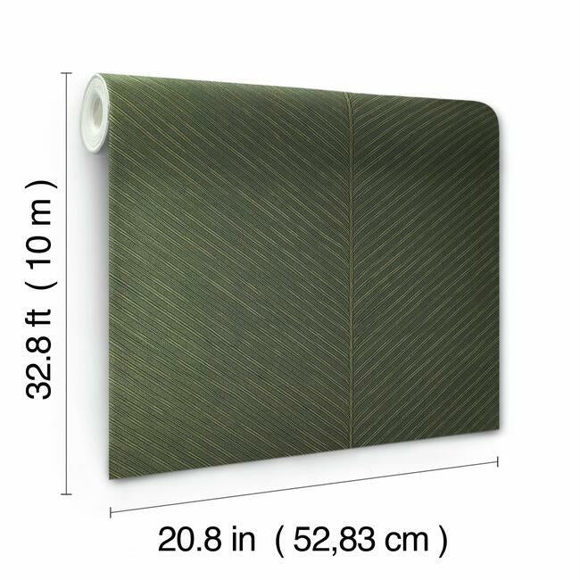 palm-chevron-wallpaper-green-gold-york-wallcoverings-tc2693