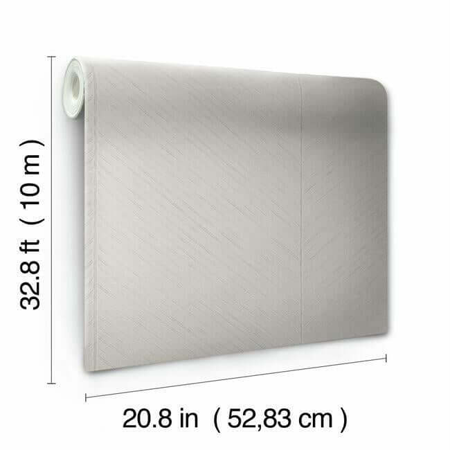 palm-chevron-grey-silver-wallpaper-york-wallcoverings-tc2698 - York Wallcoverings Wallpaper