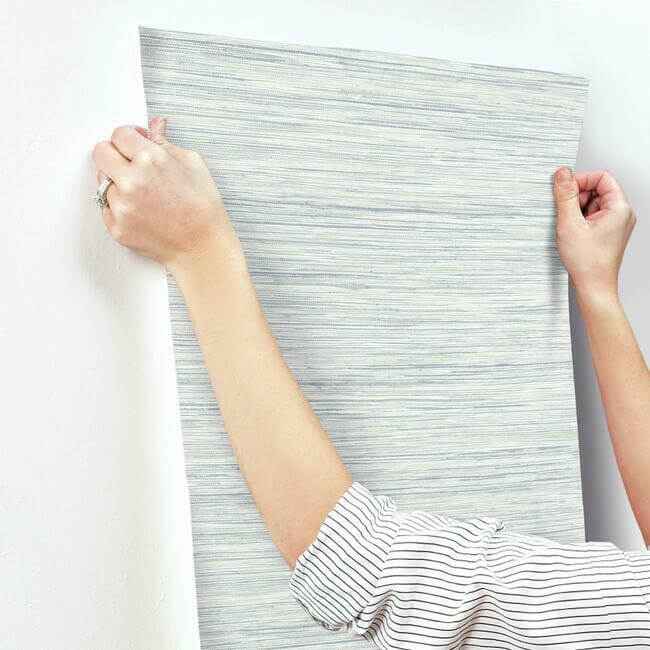 Bahiagrass Blue Wallpaper - York Wallcoverings - CV4415 - York Wallcoverings Wallpaper