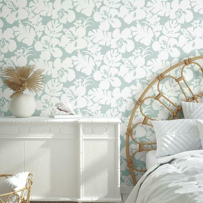 hibiscus-arboretum-wallpaper-verdigris-york-wallcoverings-cv4439