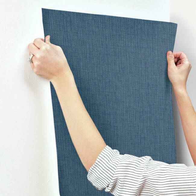 Sweet Grass Blue Wallpaper - York Wallcoverings - ER8243 - York Wallcoverings Wallpaper