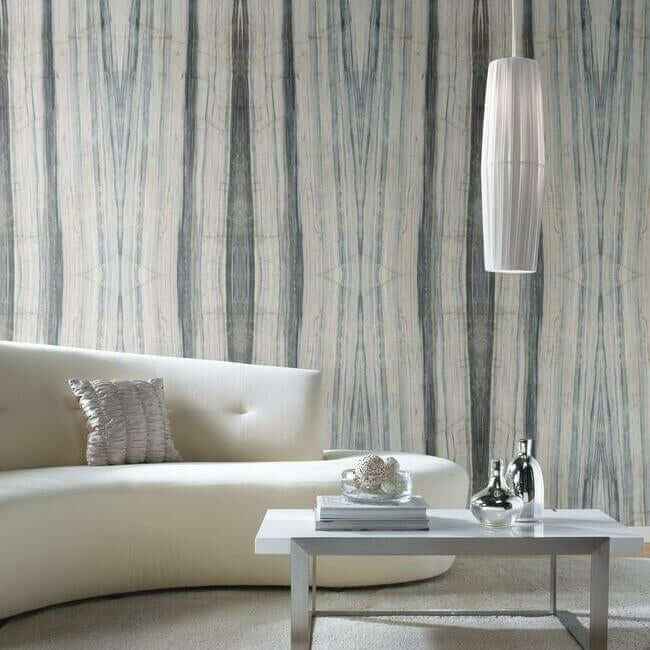 Spanish Marble Blue Peel & Stick Mural - York Wallcoverings - PSW1296M - York Wallcoverings Wallpaper