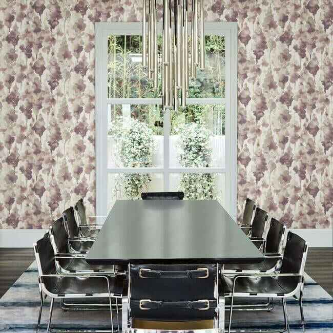Mirage Purple Wallpaper - York Wallcoverings - OS4293 - York Wallcoverings Wallpaper